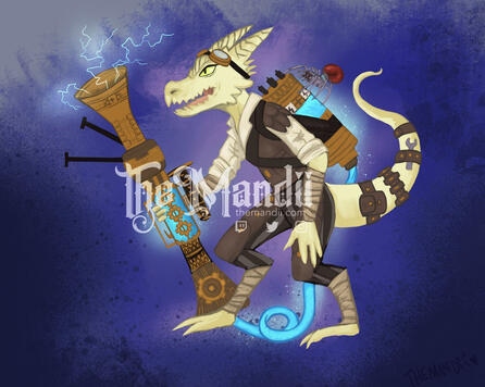 Commission: Kobold Artificer