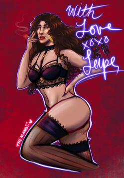 Lupe - VTM - Colored Sketch